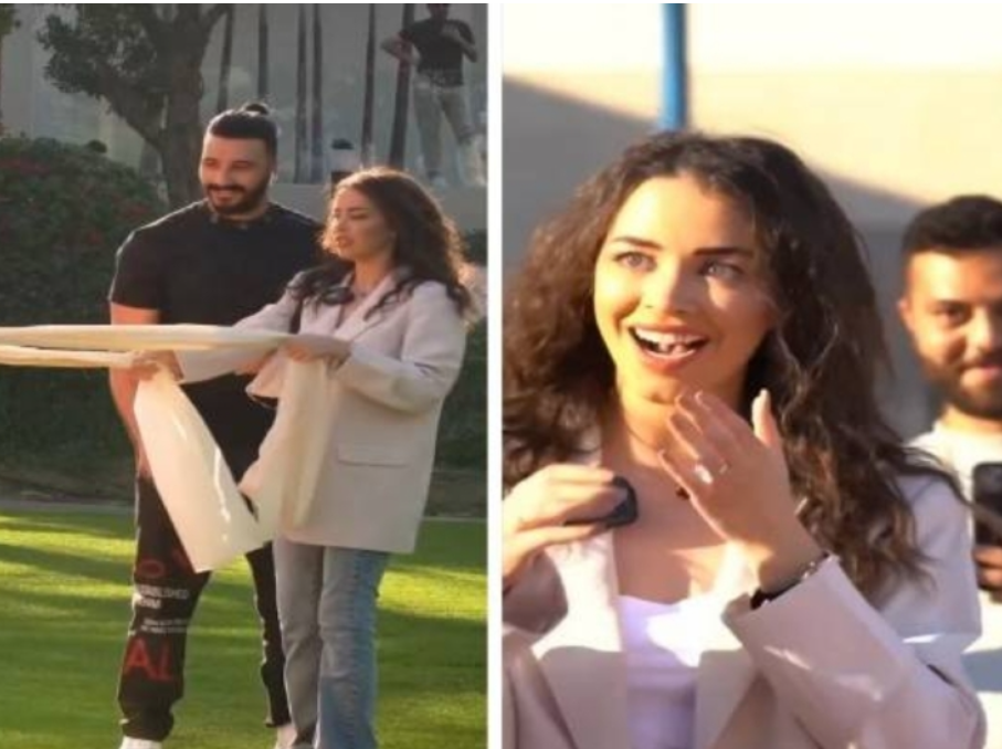 بلوجر مصري شهير يفاجئ زوجته بسيارة فارهة بـ 2 مليون جنيه.. شاهد ردة فعلها 5