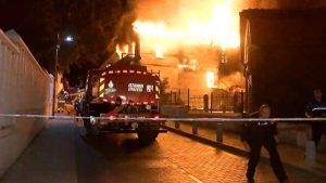 اندلاع حريق هائل داخل منزل في أنقرة وأنباء عن إصابات