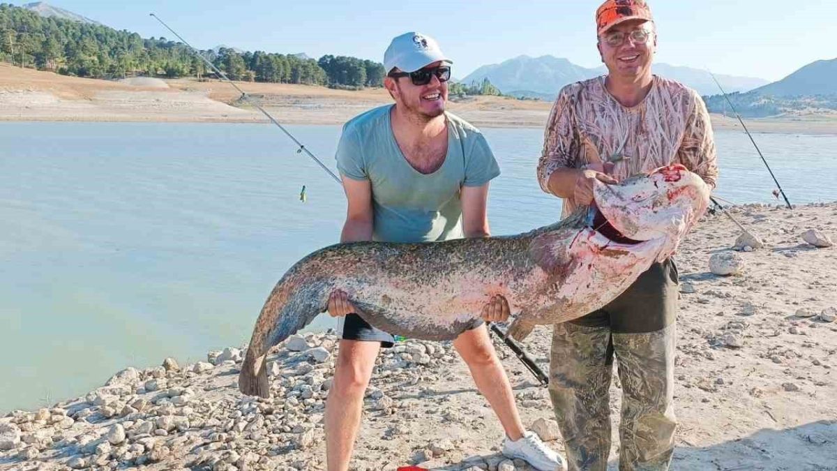 سمكة عملاقة في بوردور التركية 1