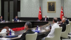 اجتماع مجلس الشورى العسكري الأعلى برئاسة أردوغان