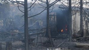 تركيا تعرض على اليونان المساعدة لإخماد حرائق الغابات