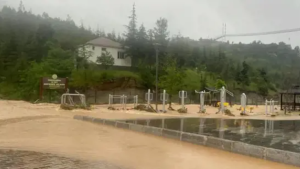 كهرمان مرعش تشهد هطول أمطار غزيرة