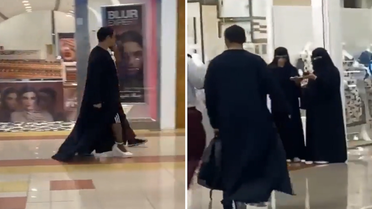 "ظهور مثير للجدل".. تداول فيديو لشاب بزي نسائي في مركز تجاري بالسعودية 33