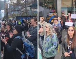 تظاهر أولياء الأمور في أستراليا احتجاجاً على تدريس المثلية الجنسية لأطفالهم “فيديو”