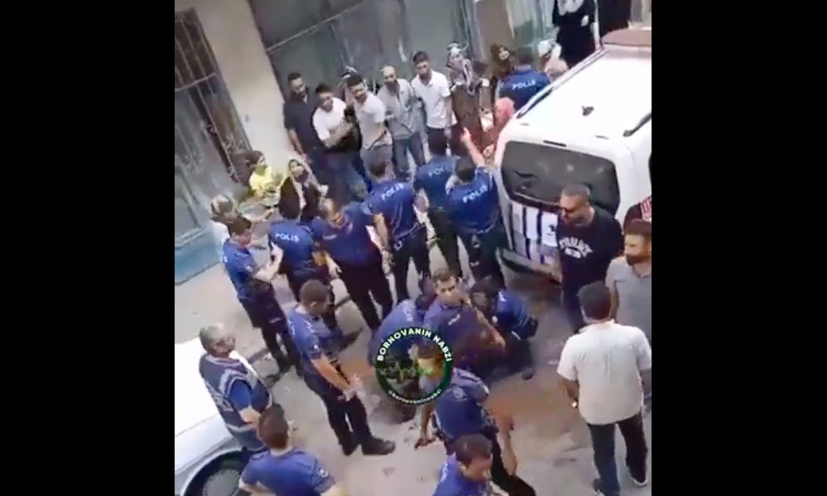 تصاعد التوترات في إزمير بعد حادثة اعتداء مواطن سوري على تركي 15