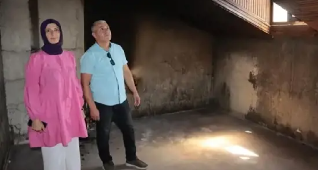 مستأجر يُشعل النار في منزله بولاية قيصري بعد مطالبته بإخلائه 3