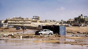 دفن حوالي 4 آلاف جثة في درنة (صور)