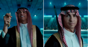 “الشيخ رونالدو” في احدث ظهور بالزي السعودي “فيديو”