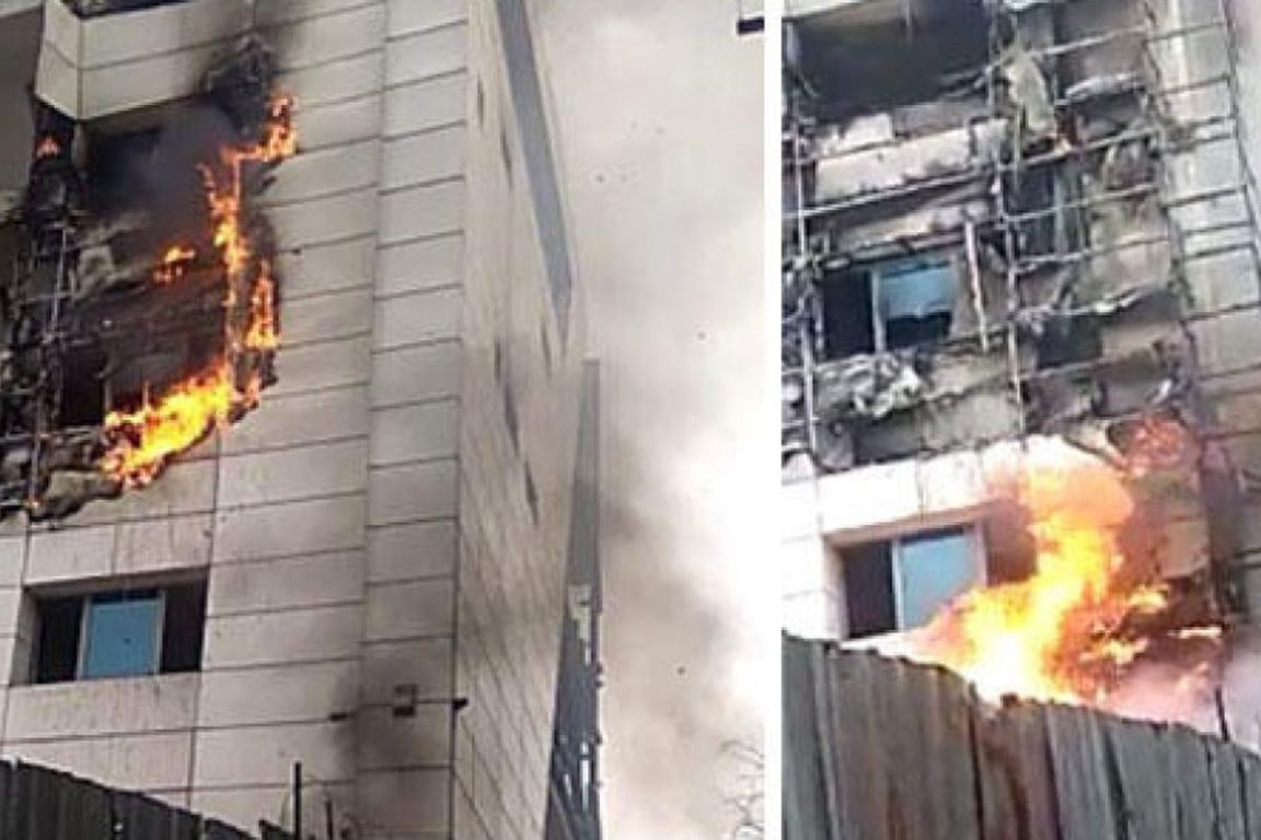 اندلاع حريق هائل في مركز تسوق بإسطنبول 9