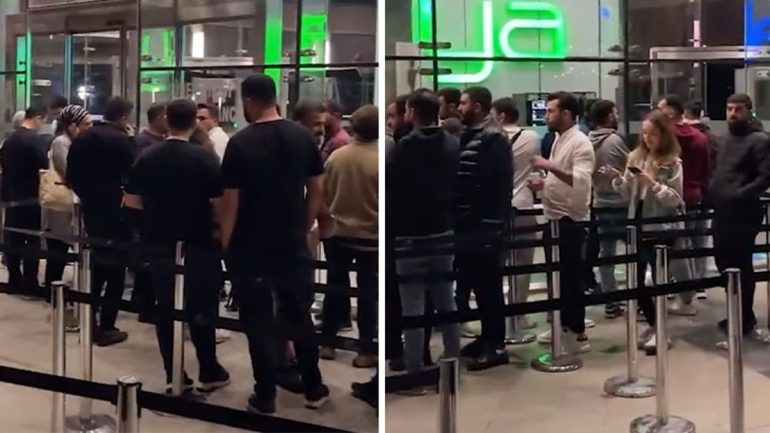 شاهد لحظة وصول شحنة iPhone 15 عبر طائرة مروحية إلى مركز تجاري في إسطنبول "فيديو" 9