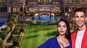 شاهد قصر كريستيانو رونالدو وجورجينا رودريغيز الجديد في السعودية “قصر الأحلام”