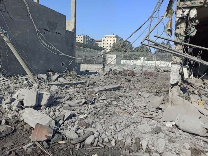 بالصور.. تدمير أبراج الزهراء في غزة 7