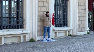 احتجاج بالسلاح على الهجمات الاسرائيلية في ازمير التركية 55