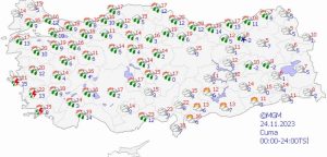 الطقس في تركيا خلال الايام الخمسة المقبلة 9