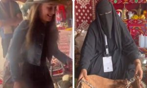 سياح يكشفون عن رايهم بحليب الإبل بمهرجان في السعودية