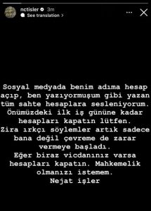 نجات إيشلار ينفي صلته بحساب مزور على تويتر هاجم السعودية والعرب "صور" 1