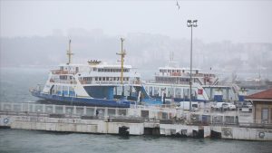 إغلاق مضيق الدردنيل في تركيا بسبب عاصفة ثلجية