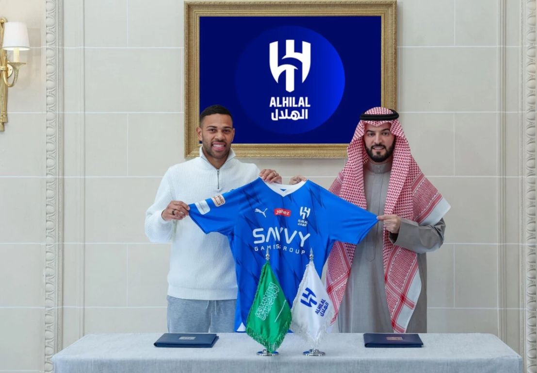 نادي الهلال السعودي يبرم صفقة كبيرة مع لاعب برازيلي "فيديو" 1
