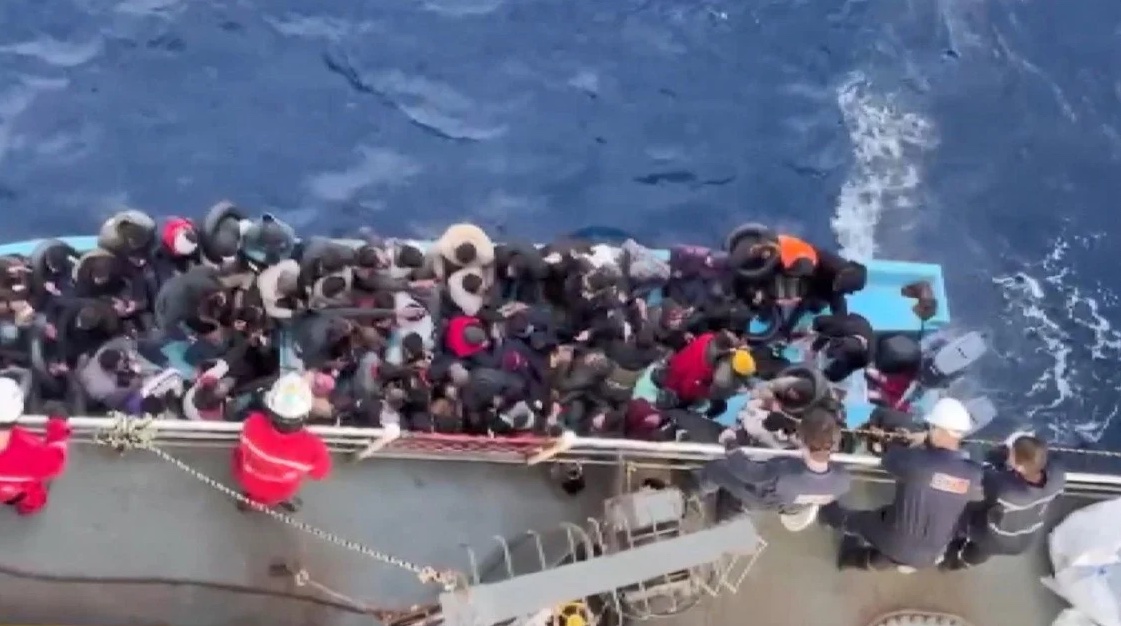 طاقم سفينة تركي يمنع حدوث كارثة في البحر الابيض المتوسط 1