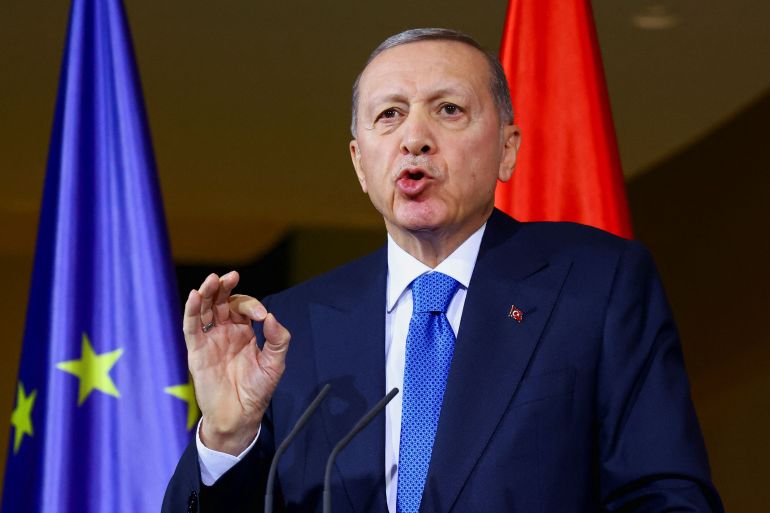 أردوغان: لا مكان للإرهاب في مستقبل تركيا والمنطقة كلمة خلال مشارك