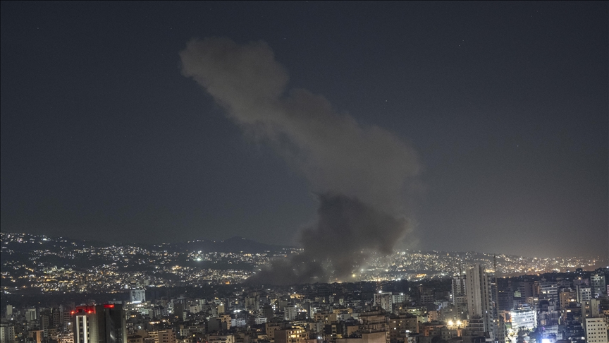 بالتزامن مع العملية البرية.. قصف إسرائيلي مكثف على ضاحية بيروت وبلدات بجنوب لبنان 1