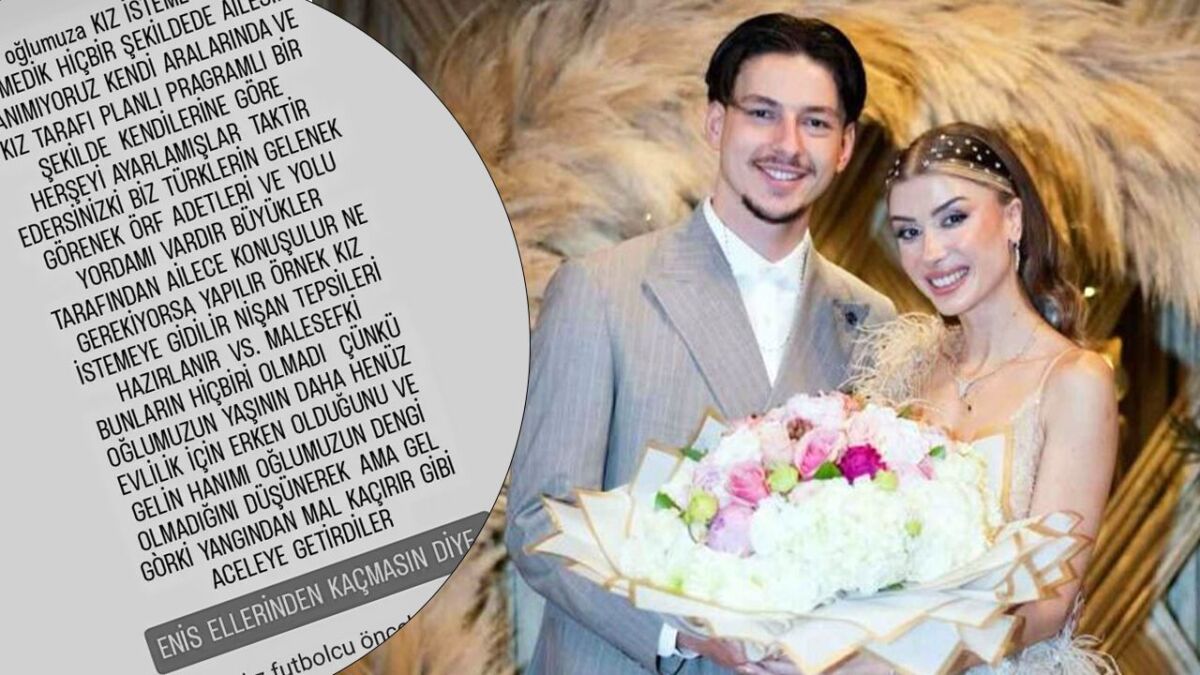 "لم تترك شيء لم تقوله لعروسة ابنها" خطوبة النجم التركي إنيس ديستان تثير جدلاً واسعًا! 1