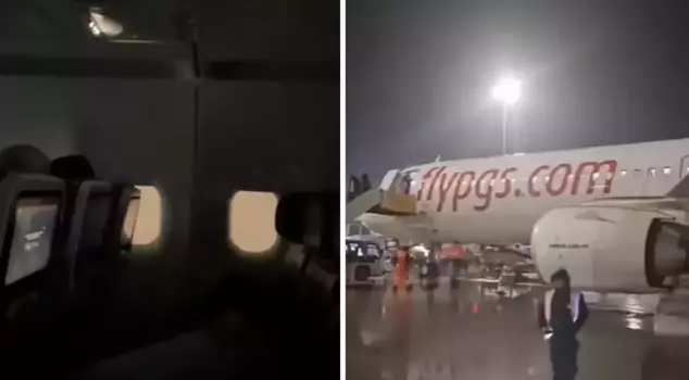 الصواعق تضرب طائرتين بعد إقلاعهما في الجو بمطار إسطنبول 5