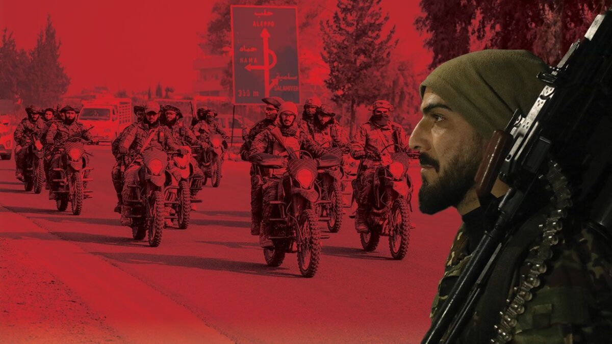 المسيرة التاريخية باتجاه دمشق...