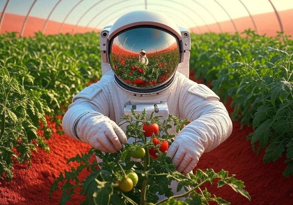 تركيا تزرع الطماطم على سطح القمر والمريخ 3