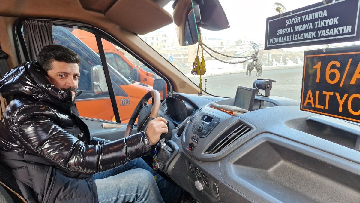 قرار غير متوقع من سائق حافلة في أرضروم 1