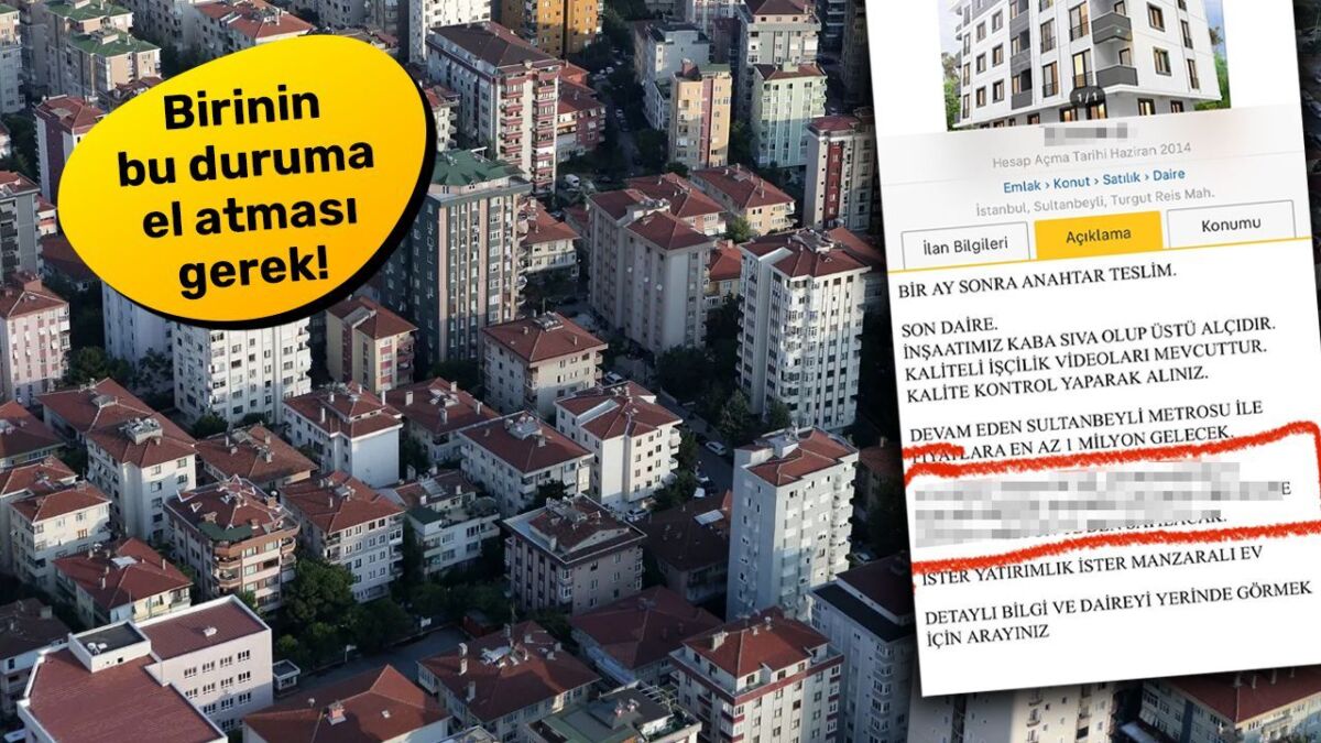 لا خجل ولا حياء! الملاحظة المرفقة بإعلان الشقة للبيع في تركيا أدهشت الجميع