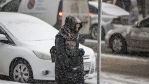 البرد في تركيا