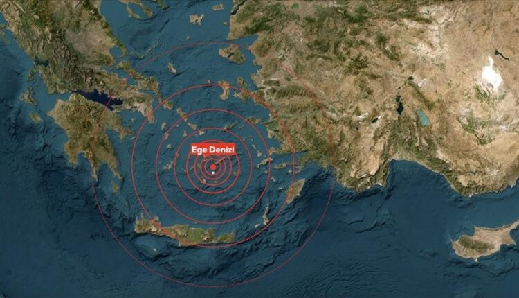 "آفاد" التركية: 938 هزة أرضية في بحر إيجة منذ 28 يناير