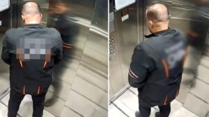 حادثة مقززة في مجمع فاخر! الكاميرات توثق مشاهد لا تُصدق داخل المصعد