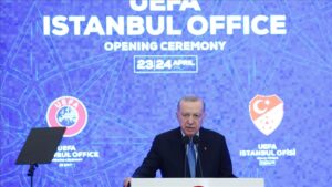 أردوغان يتحدث عن ثورة رياضية في تركيا