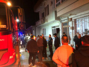 حريق يتسبب بكارثة في بورصة التركية