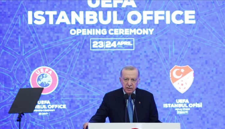 أردوغان يتحدث عن ثورة رياضية في تركيا