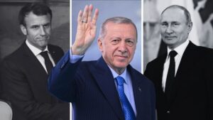 أردوغان بين ماكرون وبوتين.. رسائل في “توقيت حساس”