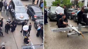 في سكاريا التركية.. بطائرة مسيرة قطعوا طريق الزفاف ونالوا البخشيش!