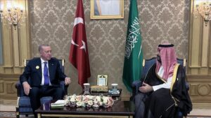أردوغان يبحث مع ابن سلمان عدوان إسرائيل على إيران