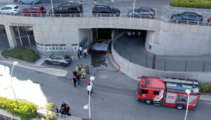 حريق "مول أوف إسطنبول"