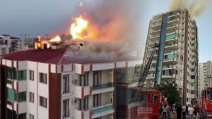 ديار بكر تودّع أمًا وأطفالها عشية العيد: حريق مبنى يخلّف مأساة مؤلمة