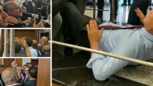 شجار تحت قبة البرلمان التركي!