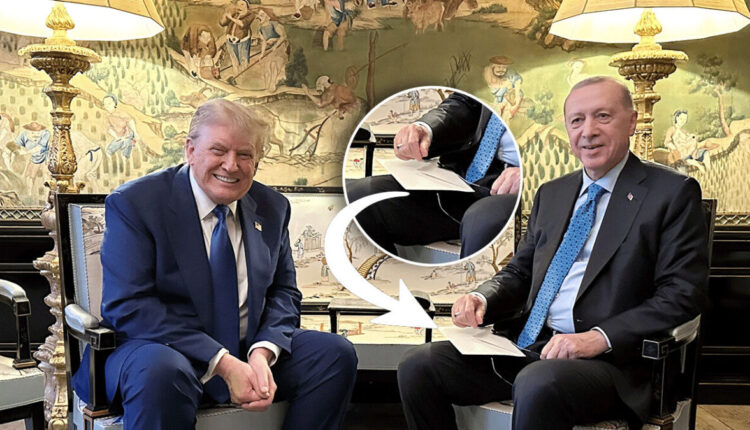 هل يحمل رسالة سرية؟ ظرف أردوغان يثير الجدل في كواليس قمة الناتو