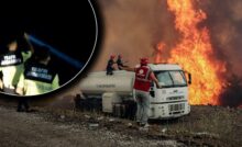 جريمة موثقة بالصوت والصورة: إشعال متعمد للحرائق في إسطنبول بقنابل مولوتوف!