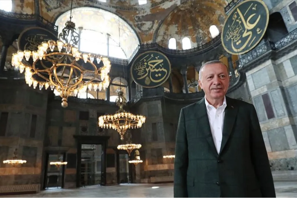 أردوغان: "آيا صوفيا" رمز الفتح وأمانة الفاتح 1