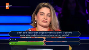 متسابقة تركية في "من سيربح المليون؟" تصدم الجمهور.. ما القصة؟