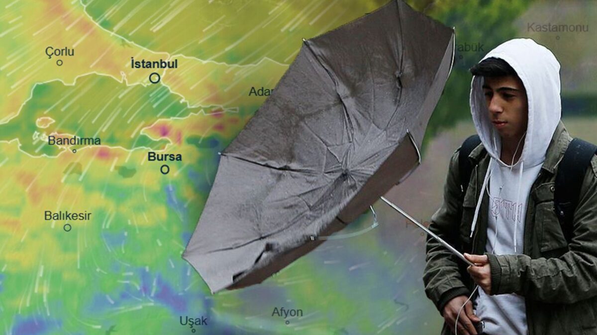 تحذير بالرمز "الأصفر" يشمل 13 ولاية بينها إسطنبول وإزمير! عاصفة قوية قادمة