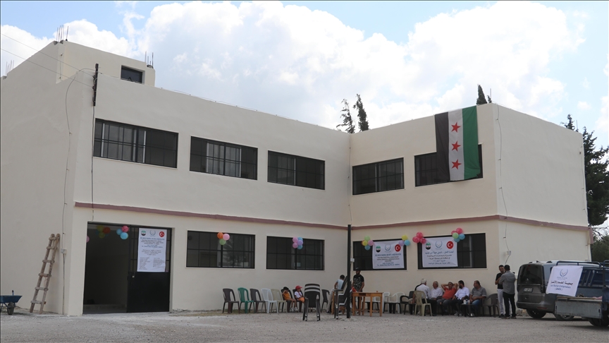 سوريا.. افتتاح مدرسة في اللاذقية بعد ترميمها بدعم تركي 27