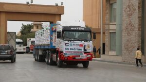 "قافلة الأمل" التركية تقدم مساعدات لغزة بقيمة 4.57 ملايين دولار